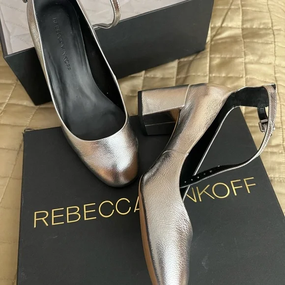 Rebecca Minkoff Silver Heels - Picture 4 of 8